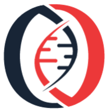 red and blue emblem oncoleader transparent